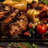Suprême de poulet fermier du restaurant Opium à Marseille La Valentine